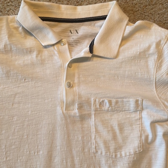 A/X Armani Exchange Henley Polo size L - Picture 2 of 3